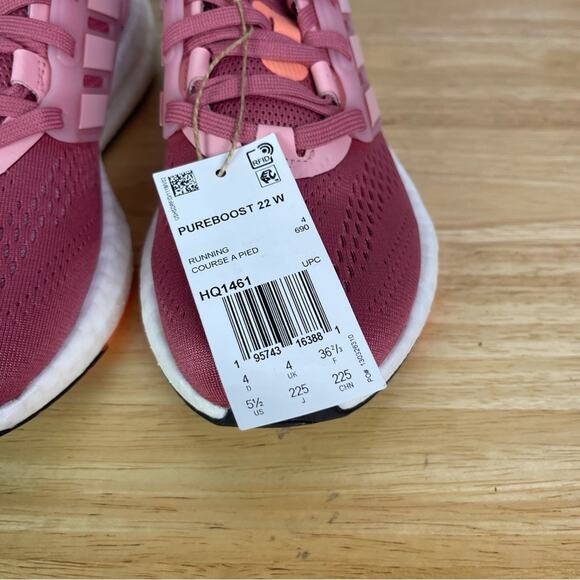 Adidas Pure Boost 22 Sneaker  Size 6 - Picture 4 of 6